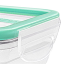 TAPER CON TRABA Y DIVISION de 1600ml - VERDE