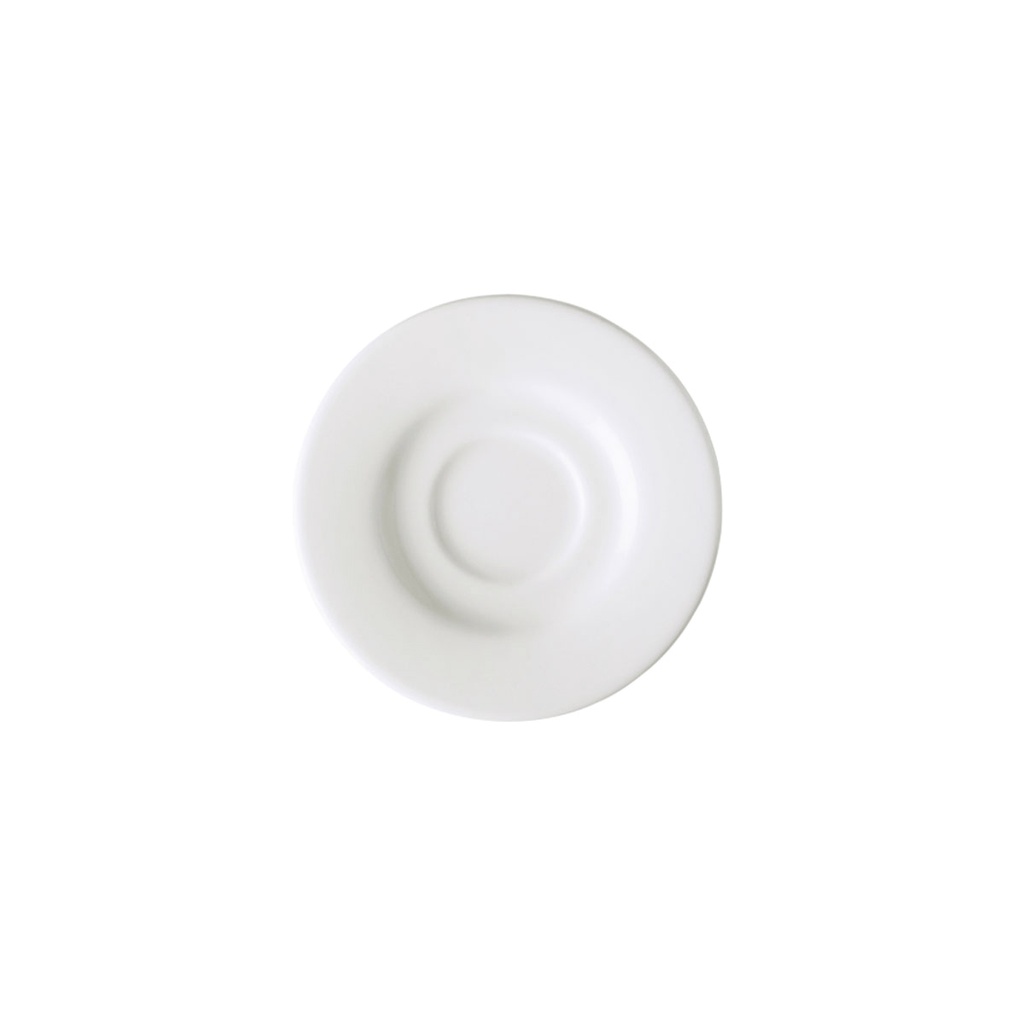 PLATO P/TAZA TÉ 240 Y 260CC - 16,3cm BLANCO PORCELANA ACTUALITE