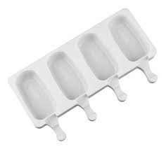 Molde de paleta silicona x4