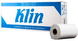 PAPEL TOALLA ROLLO  KLIN 20x200m