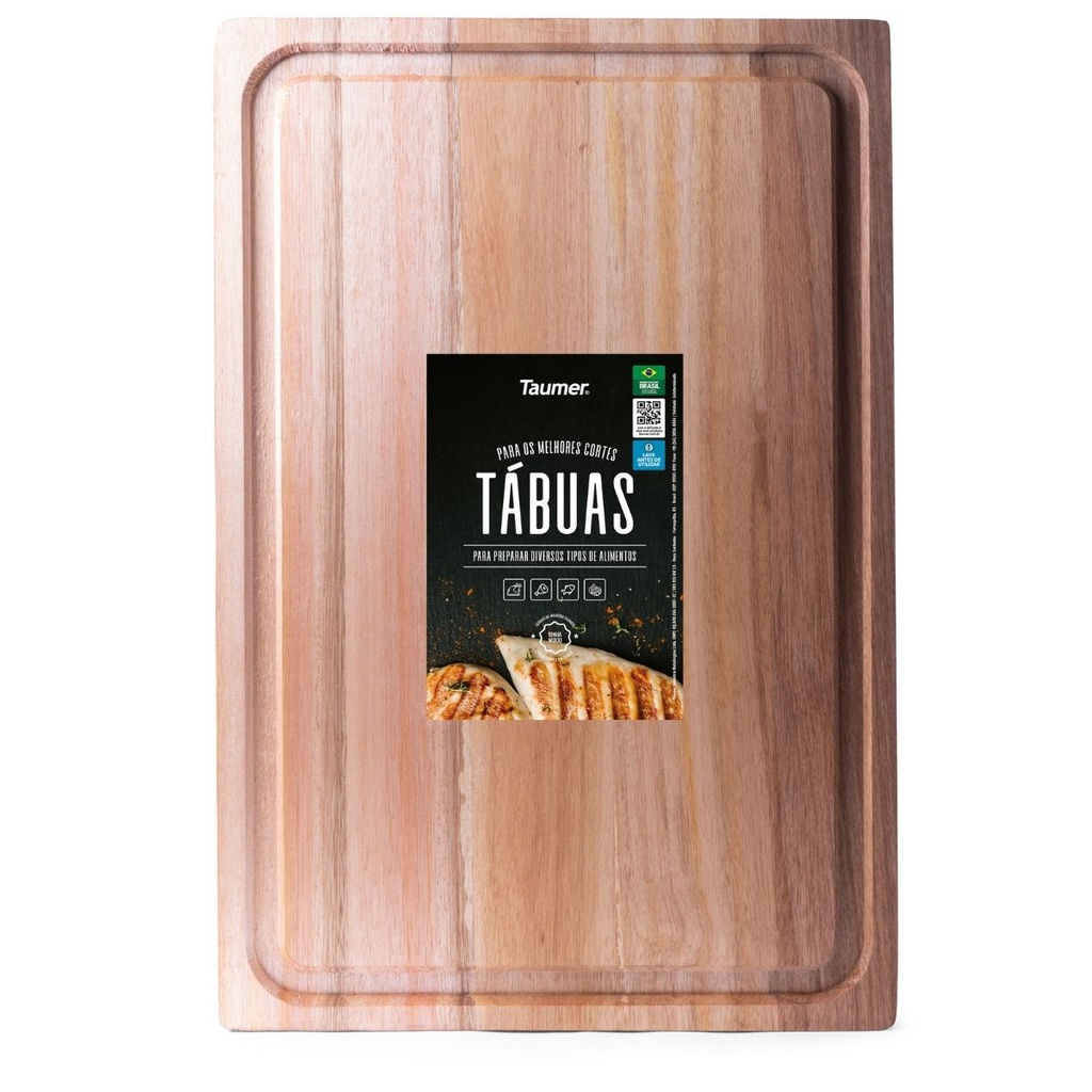 Tabla de madera rect. 45x30x2cm