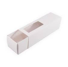 Caja p/ macarrons con visor