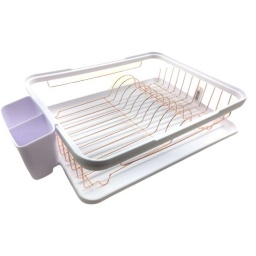 Escurridor simple acero 47x35x13 cm