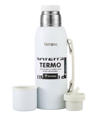 Termo 1 ltr Blanco