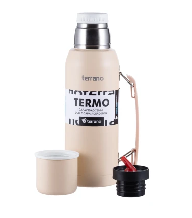 Termo 1 ltr taupe