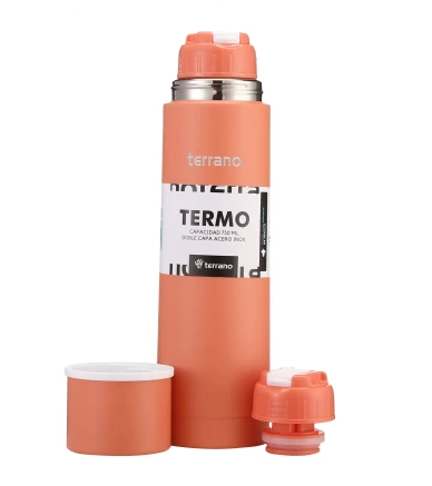 Termo bala 750 ml coral