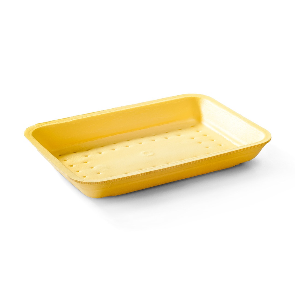 Bandeja absorbente amarilla 21x14,6 cm