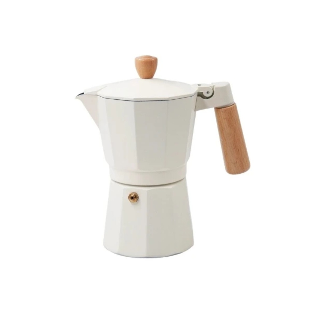 Cafetera Italiana 6 tazas 300 ml crema