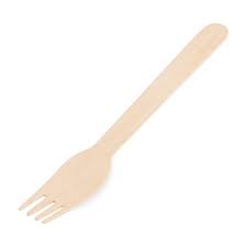 Tenedor bio de madera x50