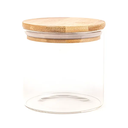 FRASCO DE VIDRIO TAPA BAMBU - 650ml