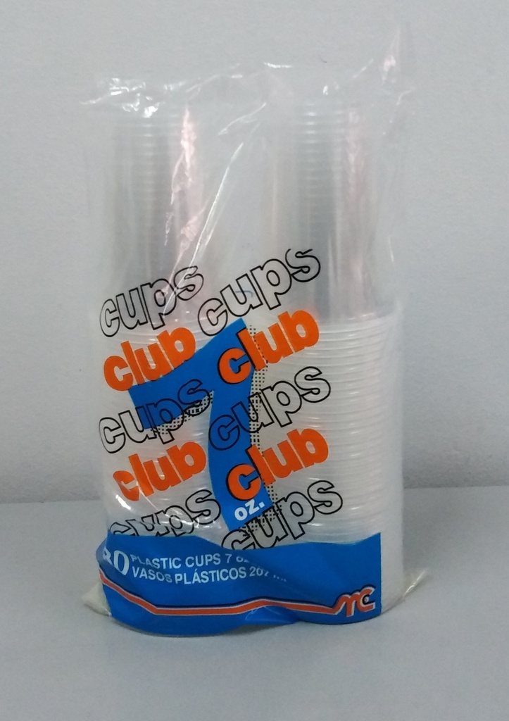 VASO CLUB CUPS 207cc-7oz (1/80)