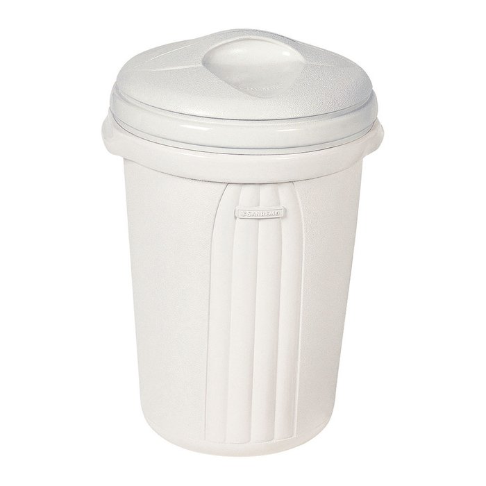 BASURERO 17lts CON TAPA BEIGE