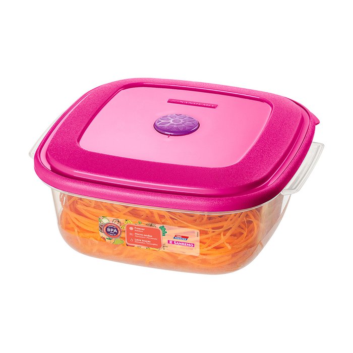 CONTENEDOR CUAD.1300ml