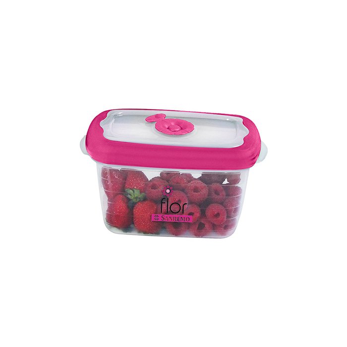 CONTENEDOR RECT. COLOR 700ml