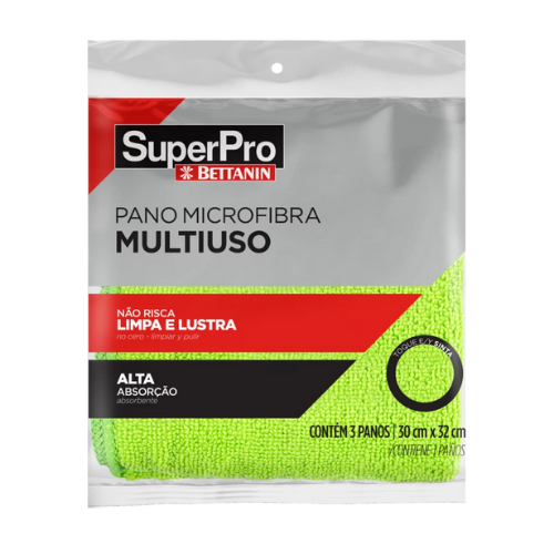 PAÑO MICROFIBRA USO GENERAL PAQ. X 3UN.