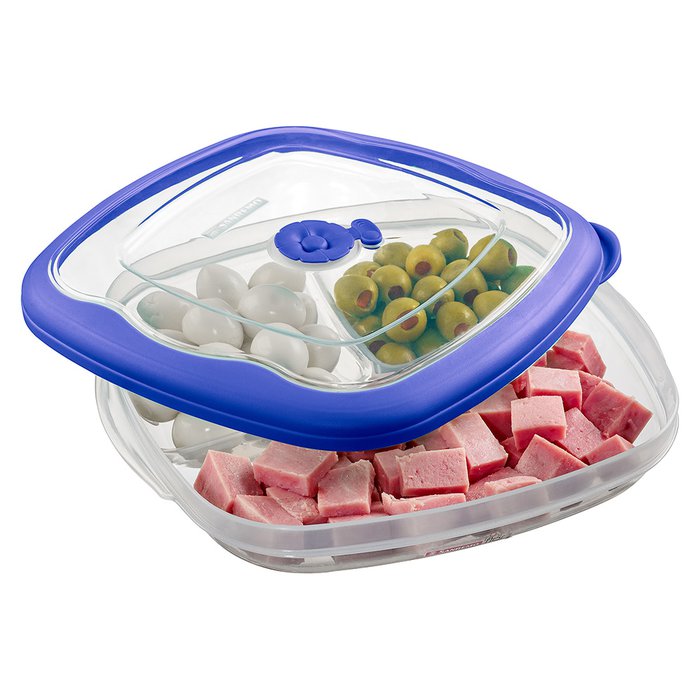 *CONTENEDOR CUAD. COLOR 1500ml