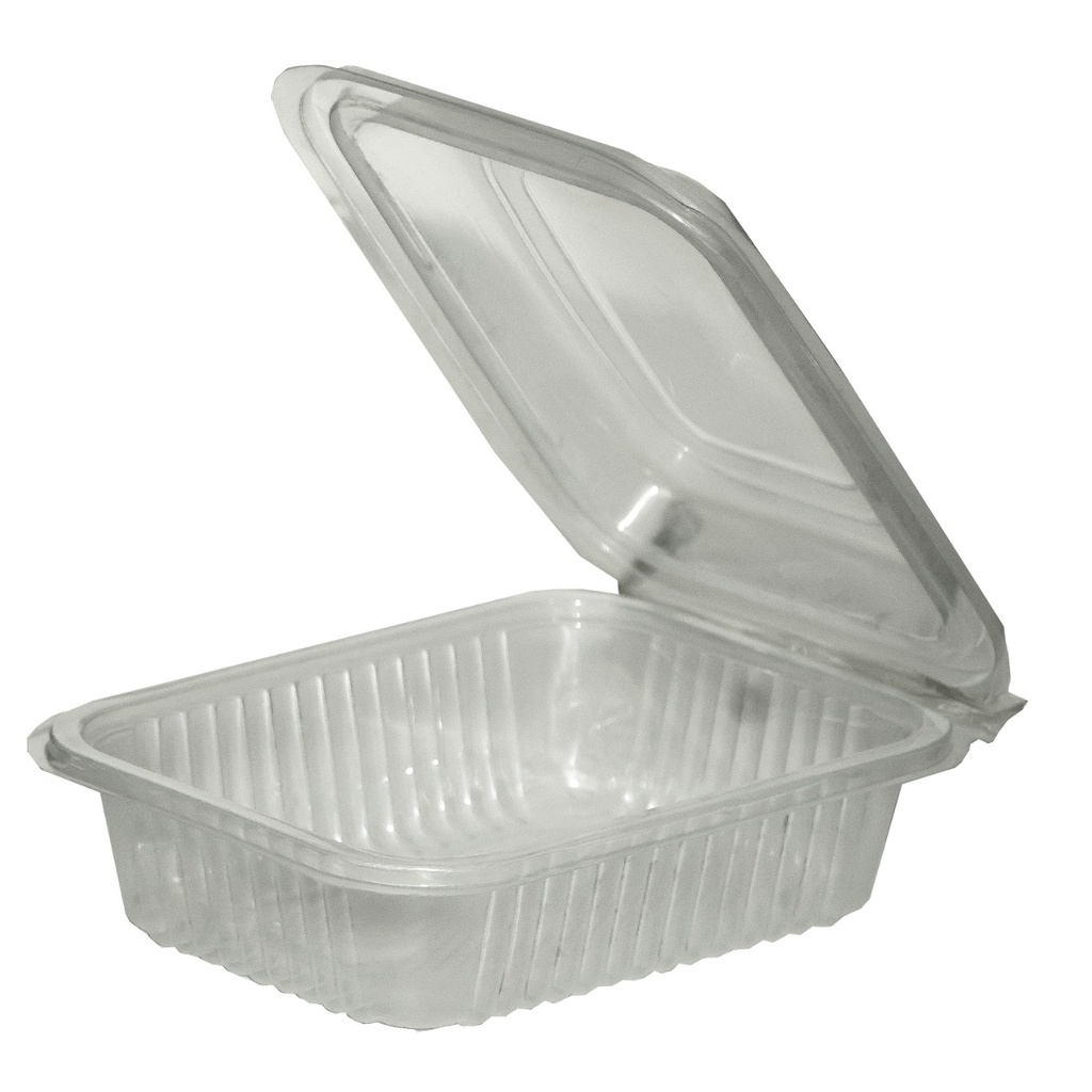 Estuche PP con tapa 900ml. 14,5x18,5x6cm