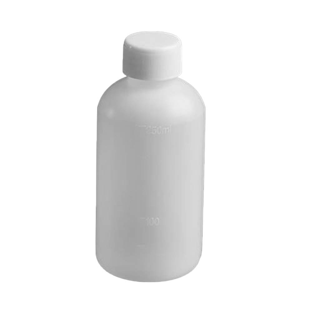 Botella blanca 100 ml con tapa rosca