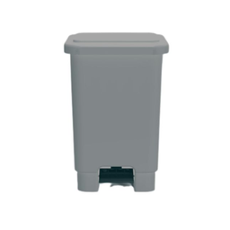 [LAR50G] BASURERO CON PEDAL GRIS 50L