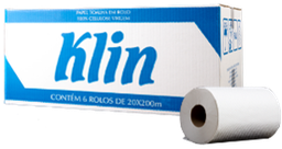[PTR28x200/1] PAPEL TOALLA ROLLO  KLIN 20x200m