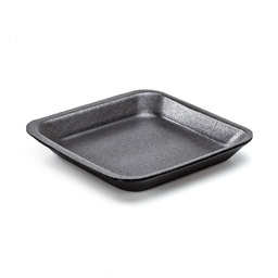 [031-C011] Bandeja espuma negra cuadrada