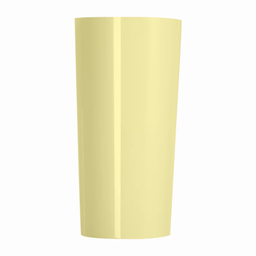 [S1066] VASO LARGO 340ml AMARILLO PS PAQ. X10 UNID