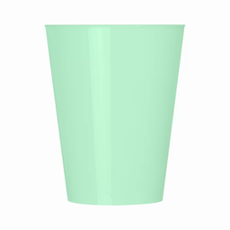 [S1061] VASO 200ml VERDE PS  PAQ. X 10 UNID