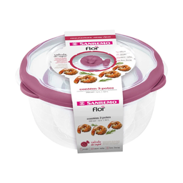 [706/57C] SET DE 3 TAPERS REDONDOS - ROSA