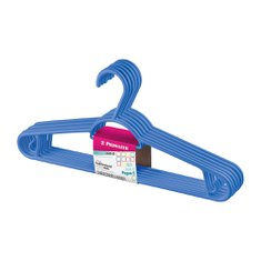 [PR9105/617] PERCHA PLASTICA AZUL PACK 6un