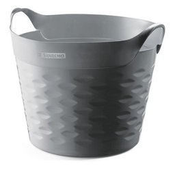 [SR1820/2] CESTO FLEXIBLE RED 20lts GRIS