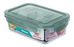 [SR73/2] *HERMETICO DE VIDRIO REC T/TURQUESA 800ml